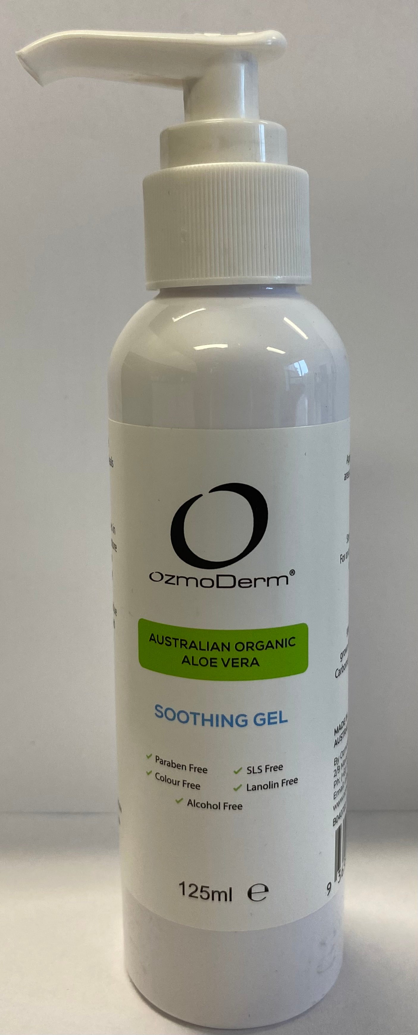 Ozmoderm Pure Aloe Vera Moisturising Gel 125mL – ozmoDerm