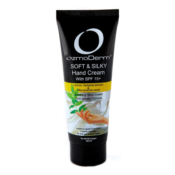 Ozmoderm Soft & Silky Hand Cream SPF15  100mL